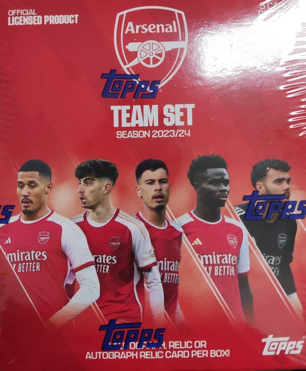 Topps Arsenal Official Team Set 23/24 - Booster Box Sealed
