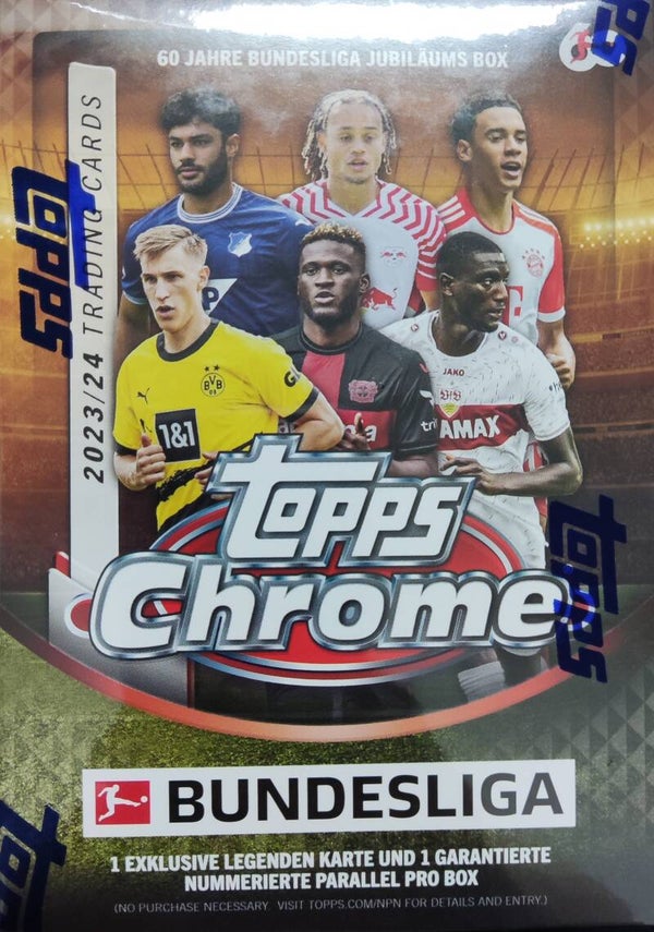 Topps Bundesliga Chrome 23/24 Blaster Value Box