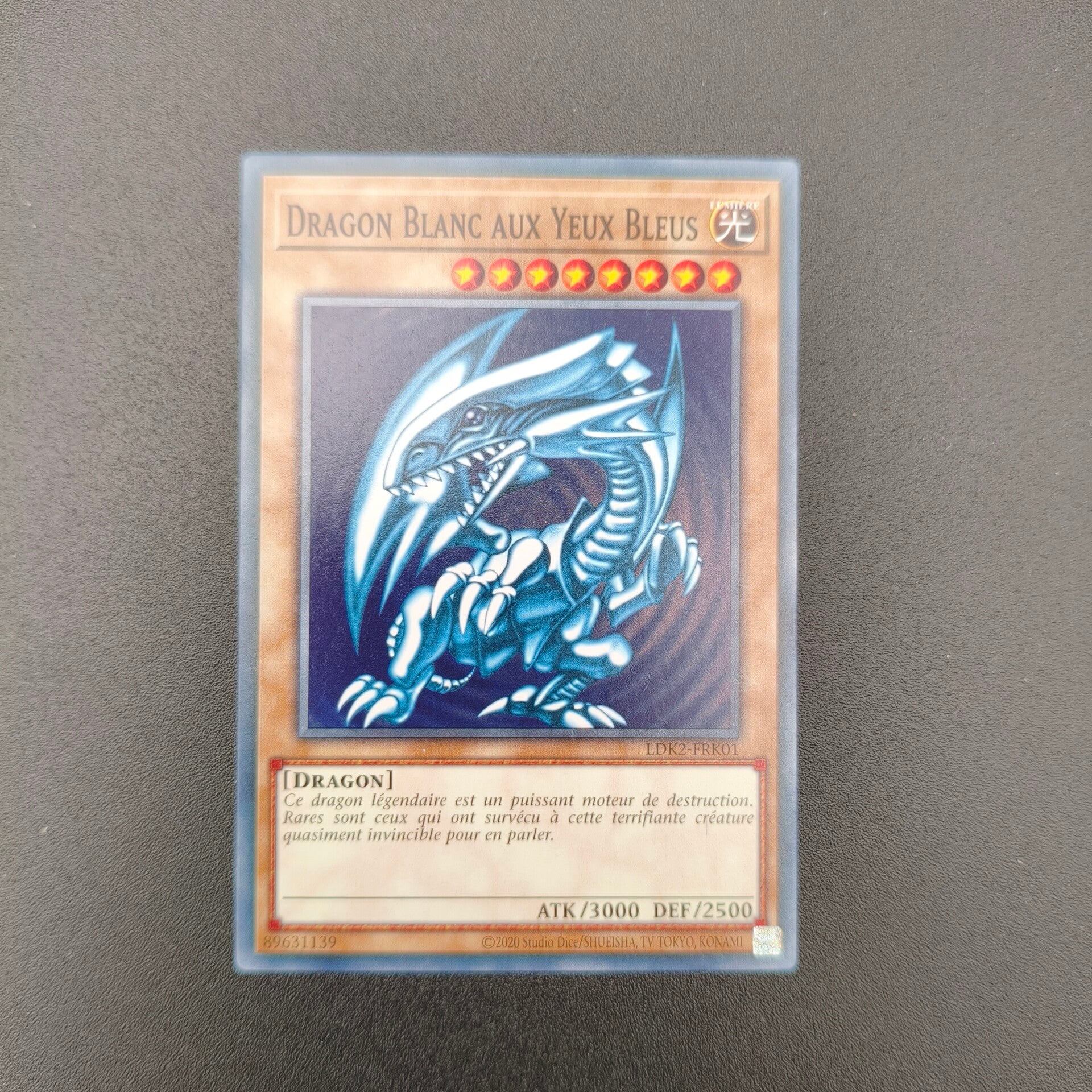 Yu-Gi-Oh - DRAGON BLANC AUX YEUX BLEUS LDK2-FRK01 VERSION 1