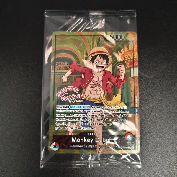 One Piece - Monkey D. Luffy Oda OP13-001 FR Musée Grévin