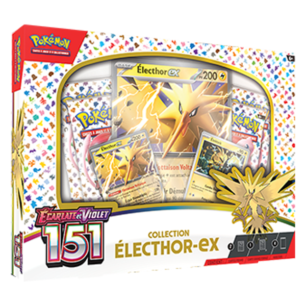 Pokemon - Ecarlate et Violet - 151 - Coffret Collection Electhor EX