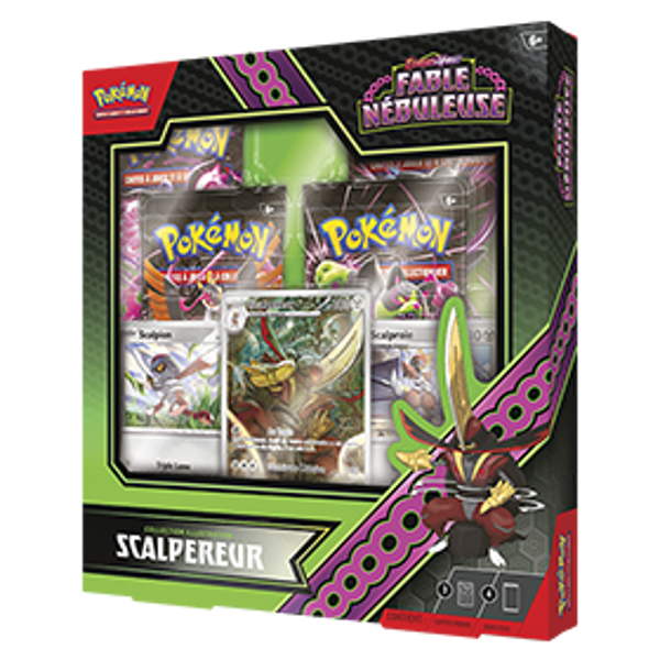 Pokemon - Fable Nébuleuse coffret collection illustration scalpereur