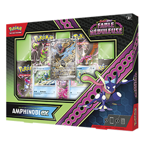 Pokemon - Fable Nébuleuse coffret illustration spéciale Amphinobi Hyporoi ex