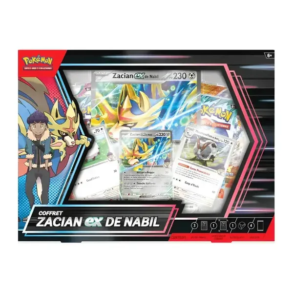Pokémon - Coffret Zacian EX de Nabil en Français