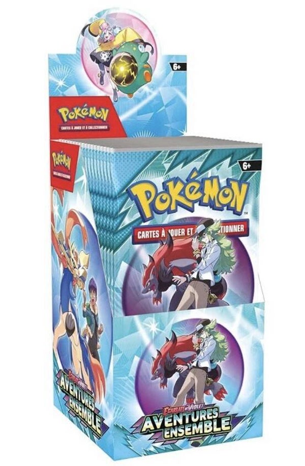 Pokemon - Aventures ensemble demi display boite de 18 boosters