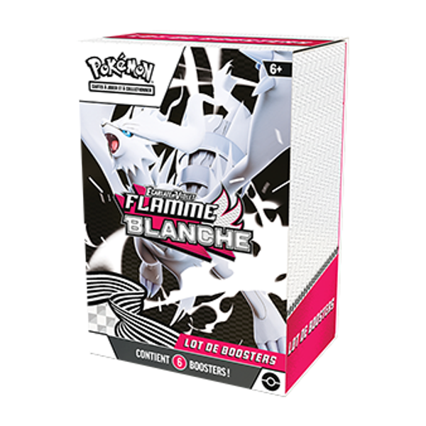 Pokémon - EV10.5 - Flamme Blanche - bundle de 6 boosters - En Français