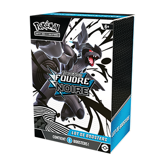 Pokémon - EV10.5 - Foudre noire - bundle de 6 boosters - En Français