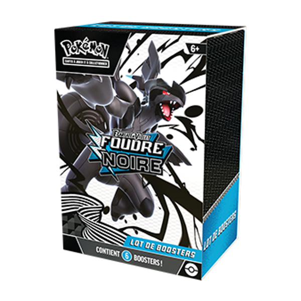 Pokémon - EV10.5 - Foudre noire - bundle de 6 boosters - En Français