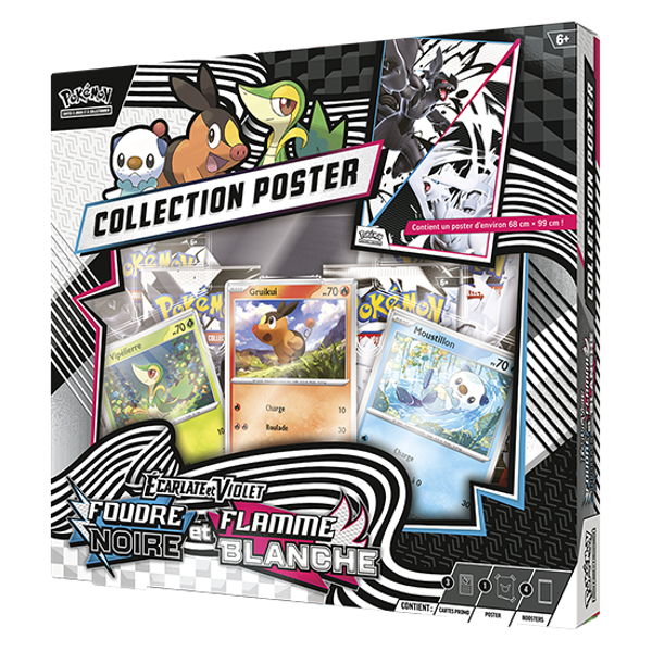 Pokémon - EV10.5 - Foudre noire et Flamme blanche - Coffret Collection Poster - En Français