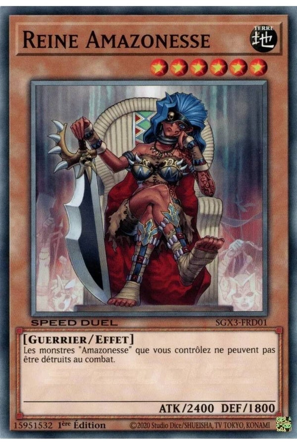 Yu-Gi-Oh - Deck Amazonesse prêt à être joué Neuf en Français