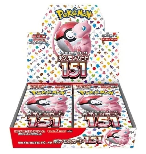 Pokémon - Display 151 SV2A Japonais Scellé Booster Box Sealed JAP