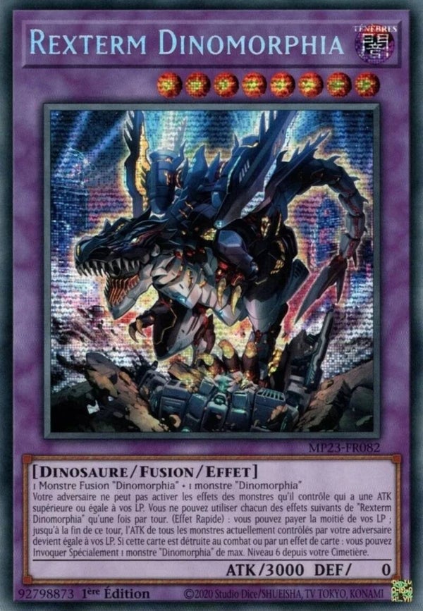 Yu-Gi-Oh - Deck Dinomorphia complet prêt à être joué neuf en français