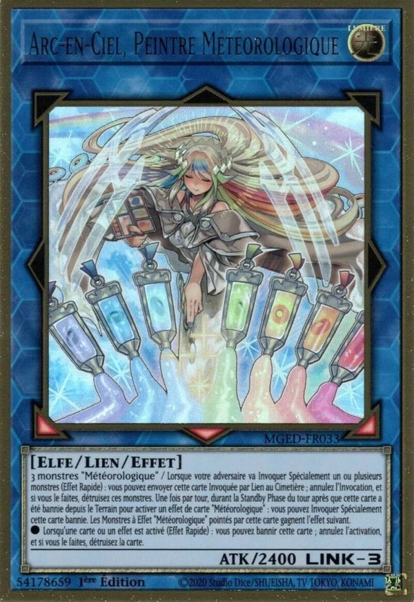 Yu-Gi-Oh - Deck Peintre Météorologique prêt pour être joué en Français