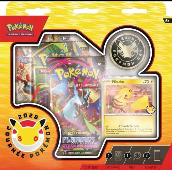 Pokémon Day 2026 Collection coffret 30 ans Pikachu