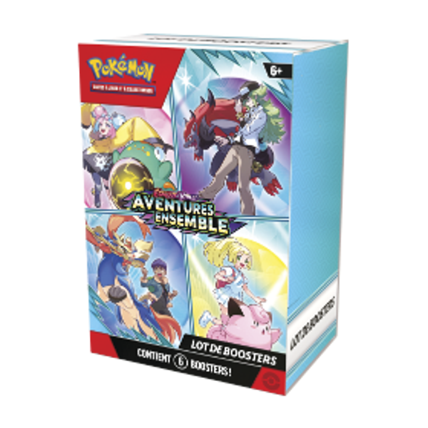Pokemon - Aventures ensemble Lot Bundle de 6 Boosters