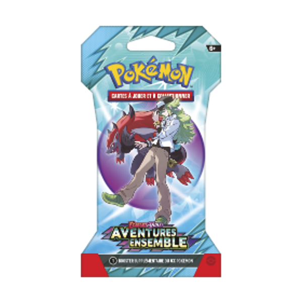 Pokemon - Aventures ensemble Blister Booster sous sleeve