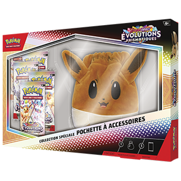 Pokemon - Ecarlate et Violet - Evolutions Prismatiques Collection Spéciale Pochette à accessoires