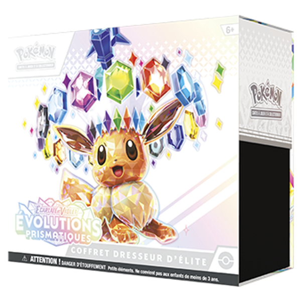 Pokemon - Ecarlate et Violet - Evolutions Prismatiques Coffret Dresseur d'Elite