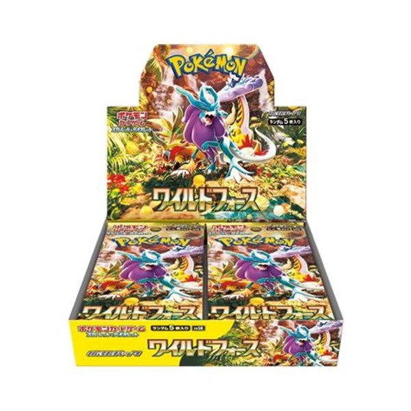 Pokemon - Boîte de booster Wild force SV5K