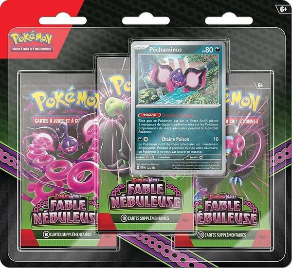 Pokemon - Fable Nébuleuse tripack en Français