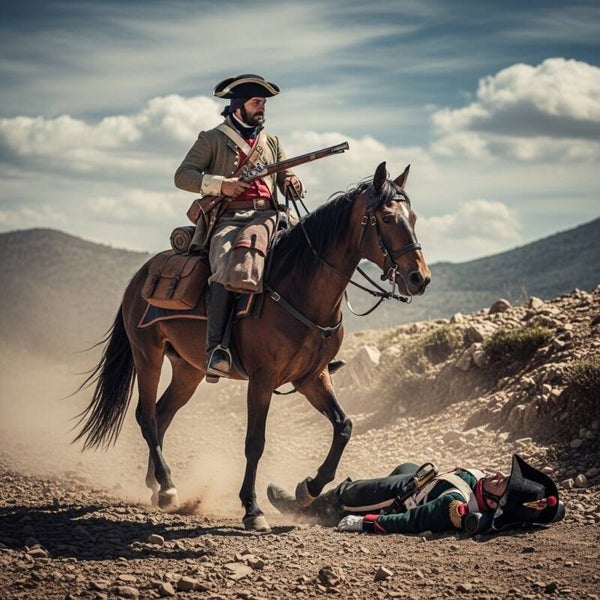 100002 Guerrillero con trabuco.