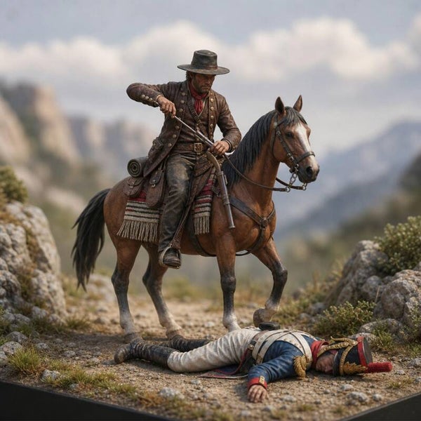 100001 Guerrillero a caballo.