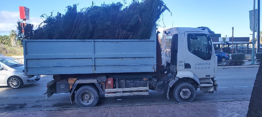garden waste skip hire in Benissa and surrounding areas