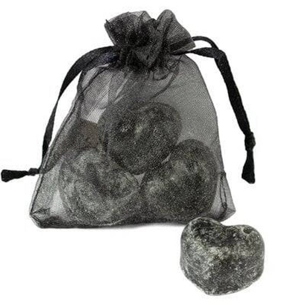 Geurblokje hartjes, Black Amber