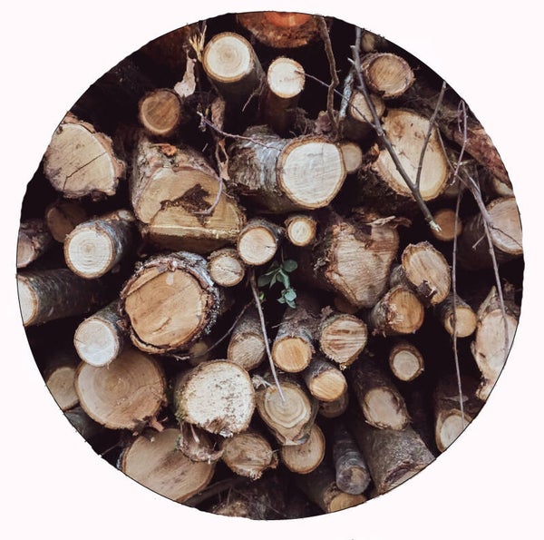 Wood Muurcirkel