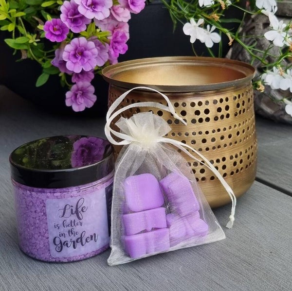 Tuingeuren set Lavendel