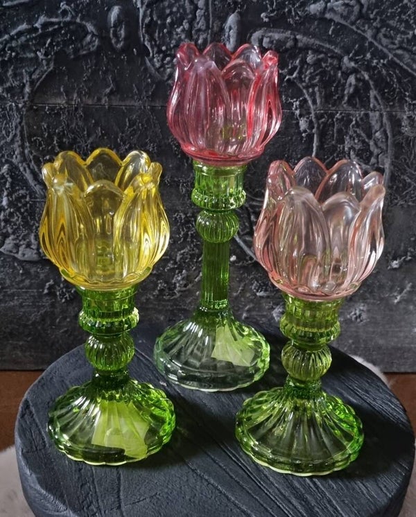 Countryfield Tulp Theelichthouder Trio