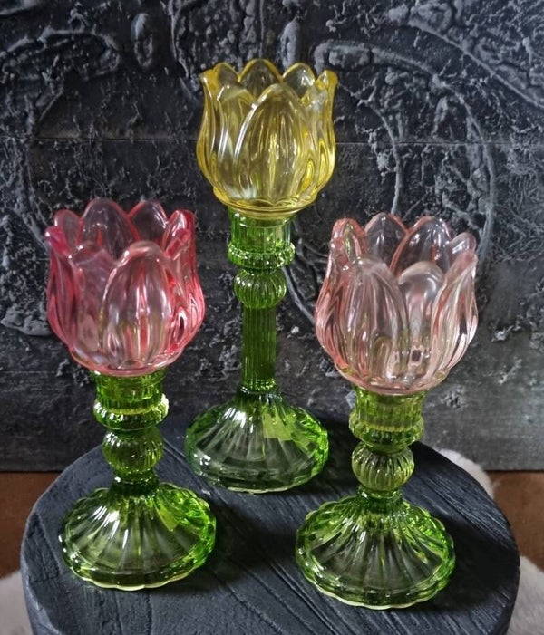 Countryfield Tulp Theelichthouder Trio