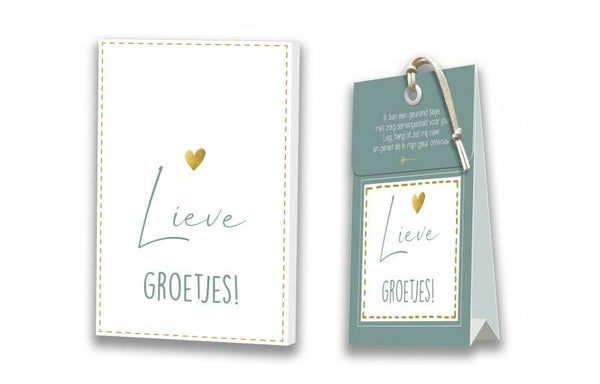 Lieve Groetjes Geurtasje