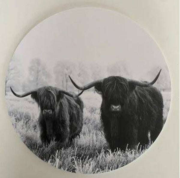 Schotse Hooglanders Muurcirkel