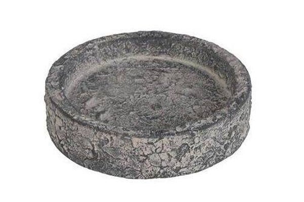 Schotel Cement donker grijs