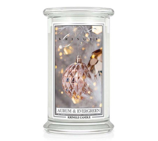 Aurum & Evergreen Kringle Candle