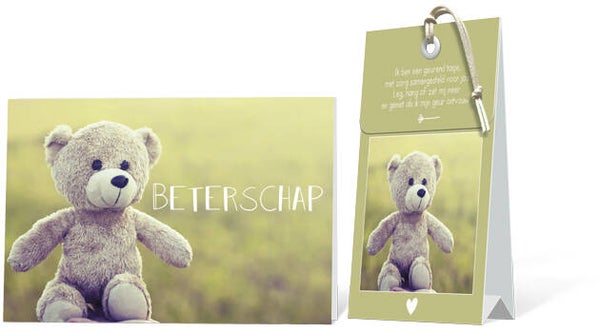 Beterschap! Geurtasje