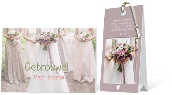 Getrouwd! van Harte Geurtasje