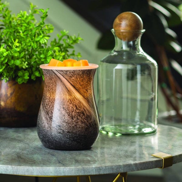 Candle Warmer Geurbrander Obsidian