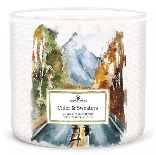 Cider & Sweaters 3-Wick Candle