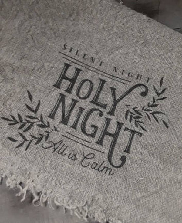Shabby doek X-mas Holy Night