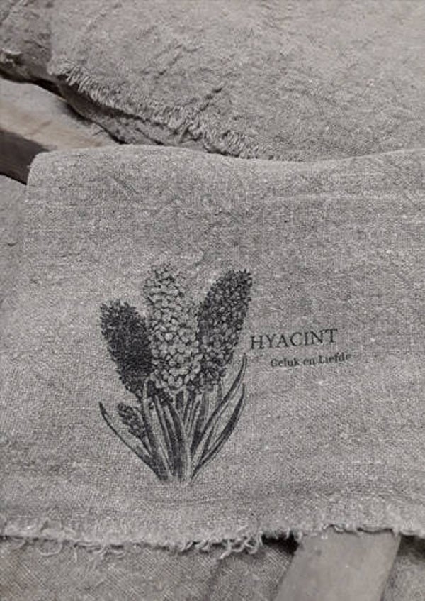 Shabby doek Hyacint