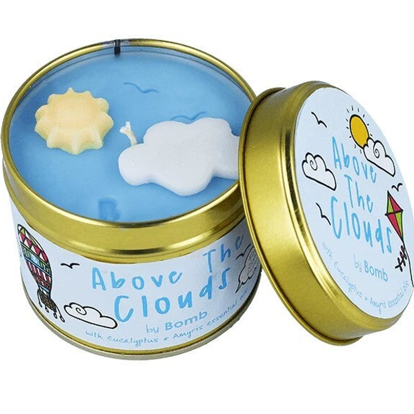 Above the Clouds Tinned Candle