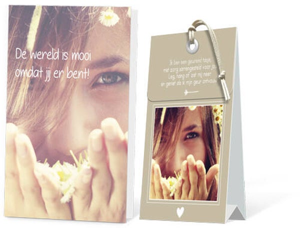 Mooi omdat jij er bent! Geurtasje