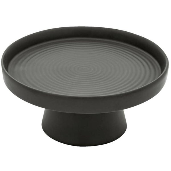 Plateau op voet Zwart