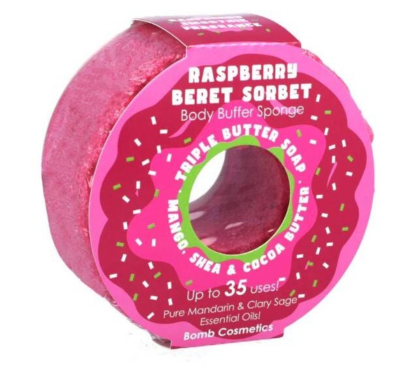 Raspberry Beret Body Buffer