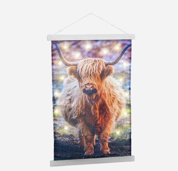 Wandkleed Schotse Hooglander