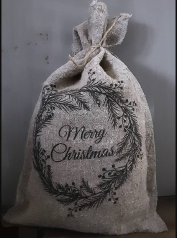 Shabby zak X-mas Merry Christmas