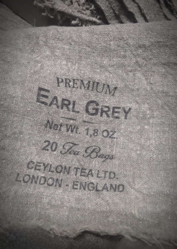 Shabby doek Earl grey