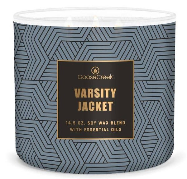 Varsity Jacket 3-Wick Candle